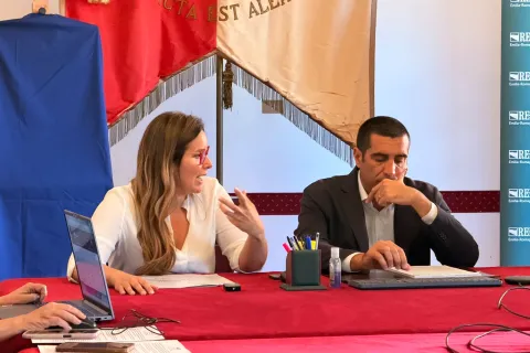 Conti e De Pascale a Rimini