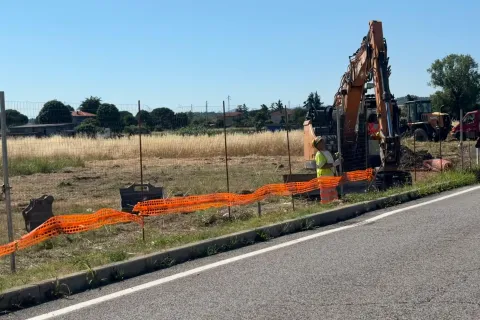 Cantiere della circonvallazione di Santa Giustina - 1