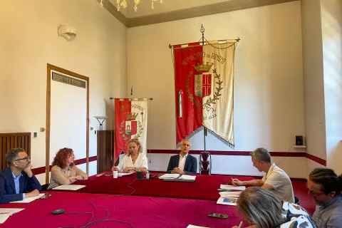 conferenza stampa approvazione variante PSC e RUE