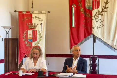 conferenza stampa approvazione variante PSC e RUE