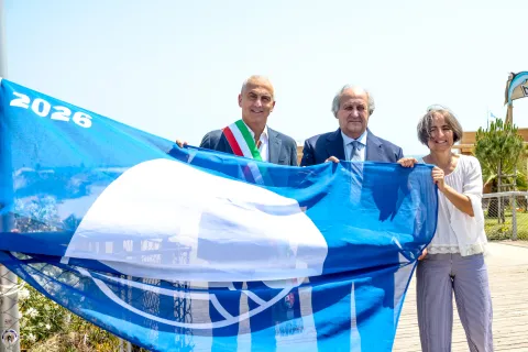 RIMINI Bandiera Blu 2026 piazzale Kennedy