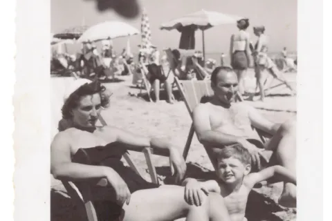 Luigi Vignoli, turista parmigiano che nel luglio 1956 sceglie Rimini