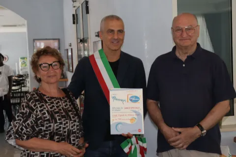 Luigi Vignoli, turista parmigiano che nel luglio 1956 sceglie Rimini