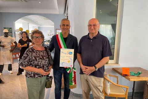 Luigi Vignoli, turista parmigiano che nel luglio 1956 sceglie Rimini