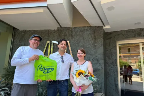 Thorsten Rheker ed Evelyn Kraut premiati per il loro affetto verso la Riviera