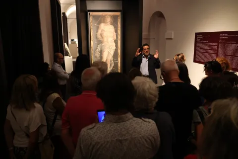 Mostra dossier "Il codice della Passione. Bellini e Mantegna allo specchio"- Apertura