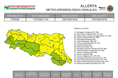 Allerta Meteo n.76/2026