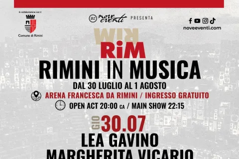 RIM Rimini in Musica 2026 LOCANDINA