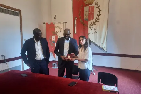 visita del Console generale del Senegal a Milano