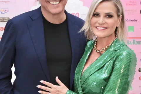 Simona Ventura e Giovanni Terzi