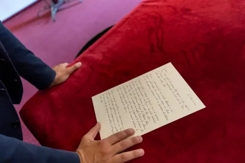 La lettera di Viola Gobbi, Sindaca dei ragazzi di Rimini, al Pontefice