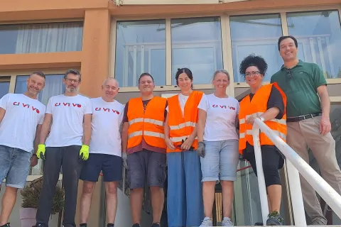 Gruppo di genitori e volontari Civivo Liceo Cesare Valgimigli