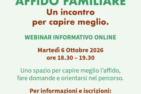 webinar affido ottobre 2026