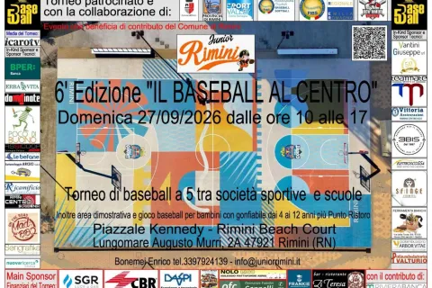 Baseball al centro