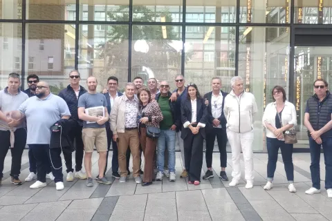 Assessora Francesca Mattei a Seraing in Belgio 2026