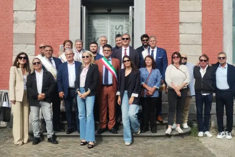 Assessora Francesca Mattei a Seraing in Belgio 2026