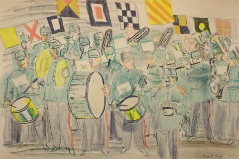 GEOMETRIE SONORE - Raoul Dufy, La Banda