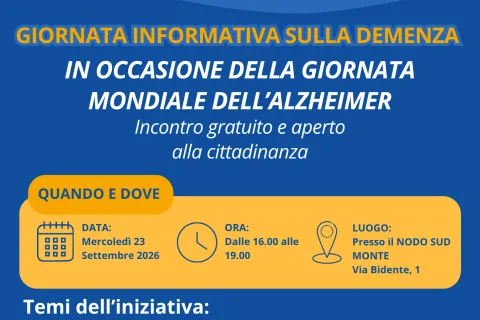 Locandina Giornata Alzheimer