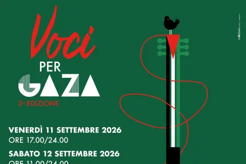 LOCANDINA VOCI PER GAZA 2026