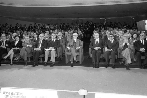 Visita 18-10-1983 Sandro Pertini a Rimini foto arch Minghini