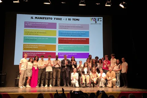 Inaugurazione al Teatro degli Atti del Festival delle Giovani Generazioni