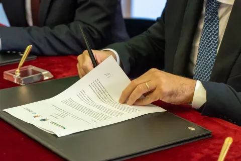 firma de pascale e sindaco
