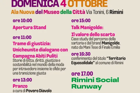 Programma Festival "Rivestiti!" 2026