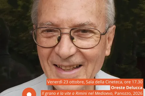Oreste Delucca presenta "Il grano e la vite a Rimini nel Medioevo" - 23 ottobre 2026