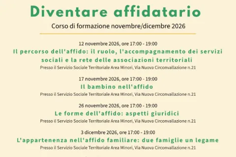 corso diventare genitori 2025/2026