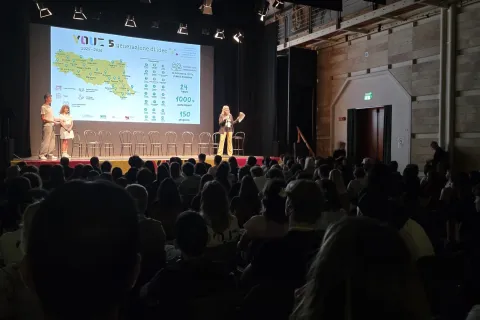 Inaugurazione al Teatro degli Atti del Festival delle Giovani Generazioni