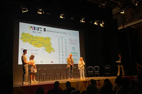 Inaugurazione al Teatro degli Atti del Festival delle Giovani Generazioni