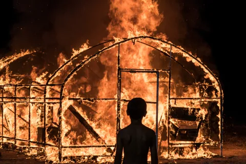 burning 