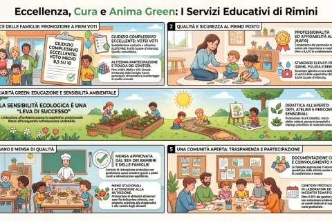 Infografica Costumer Satisfaction Educazione