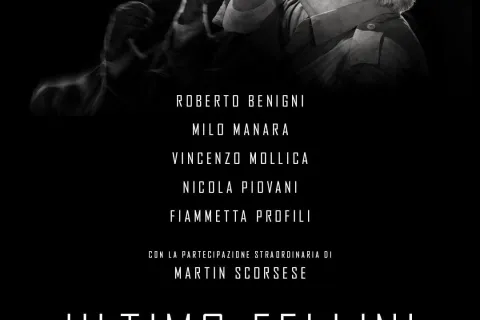 Locandina del film "Ultimo Fellini" di Gianluigi Attorre
