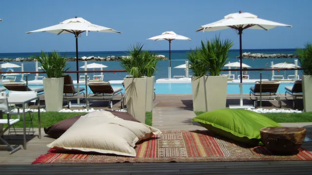 salotto in spiaggia