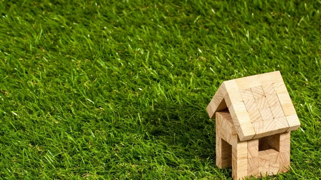 immagine casa e verde