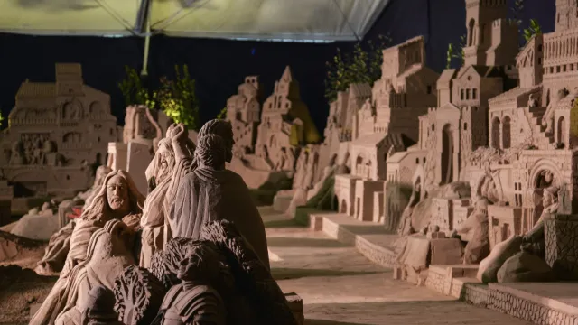 presepe di sabbia