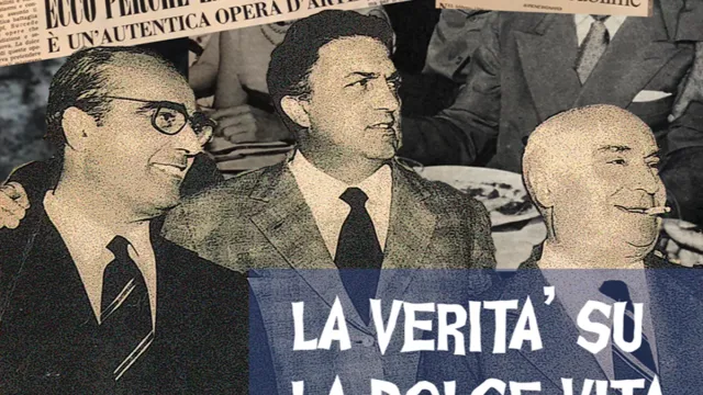 La verità sulla dolce vita - locandina