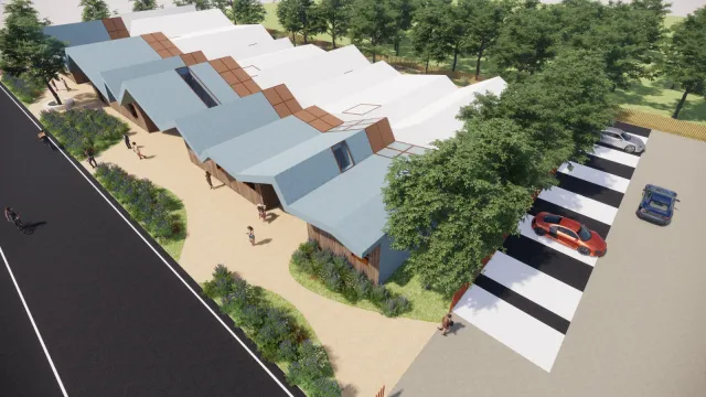 Rendering nuovo asilo nido il Girotondo