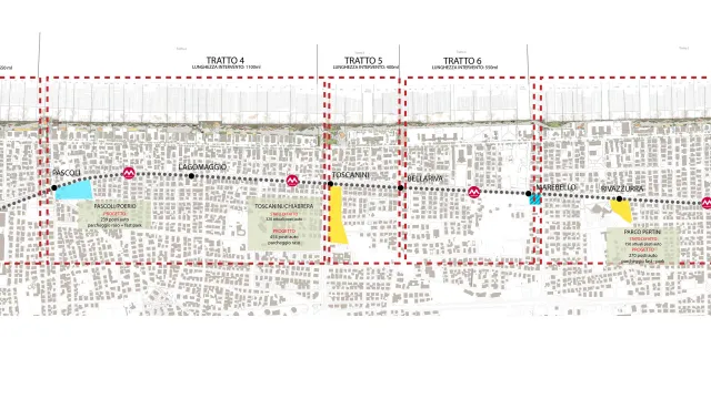mappa lungomare sud
