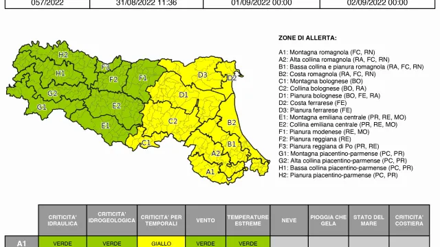 allerta meteo 57