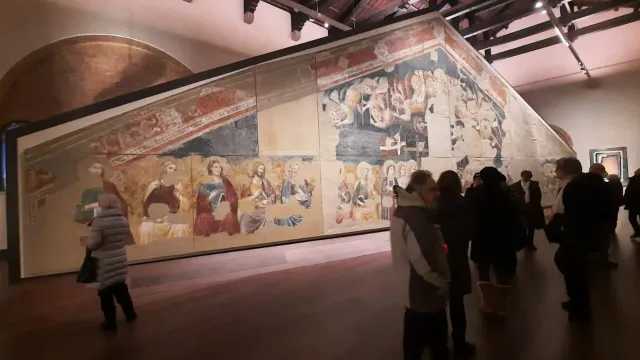 visitatori ai Musei della città