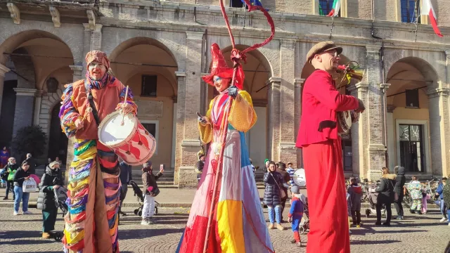 Carnevale in Piazza Cavour