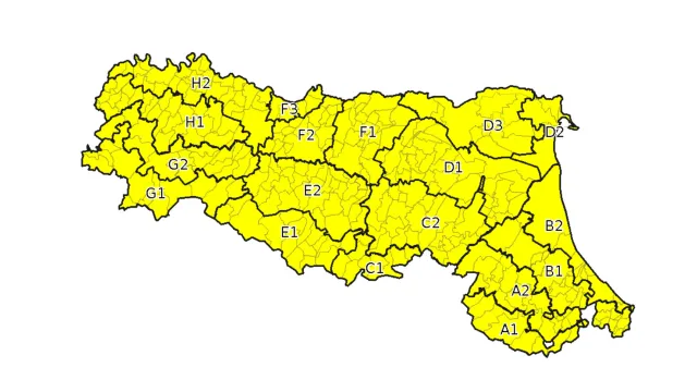 meteo gialla er