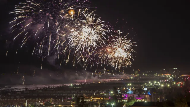 fuochi d'artificio