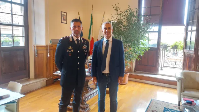 saluto del sindaco colonnello mura