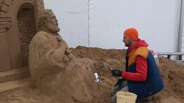 presepe di sabbia