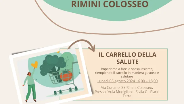 “Il Carrello della salute”: lunedì 5 agosto incontro gratuito sulle corrette scelte alimentari