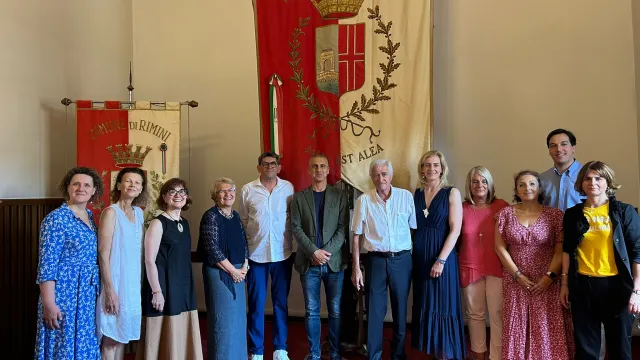 Delegazione della città gemellata di Saint-Maur-des-Fossés a Rimini nella storica giornata del Tour