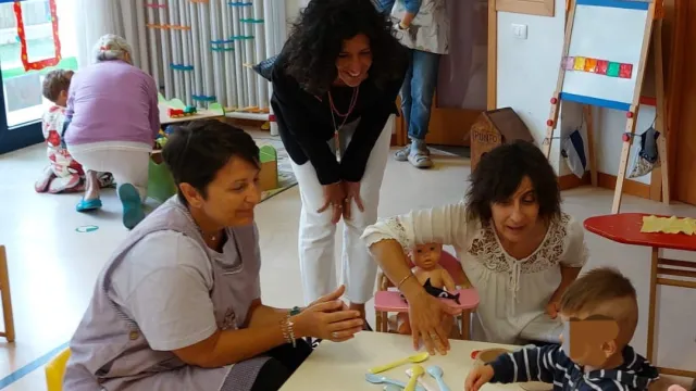assessora chiara bellini e coordinatrici pedagogiche